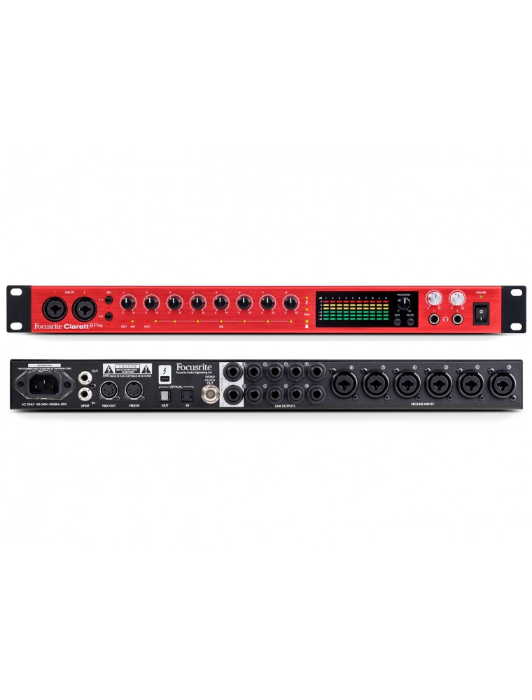 FOCUSRITE CLARETT 8PRE THUNDERBOLT